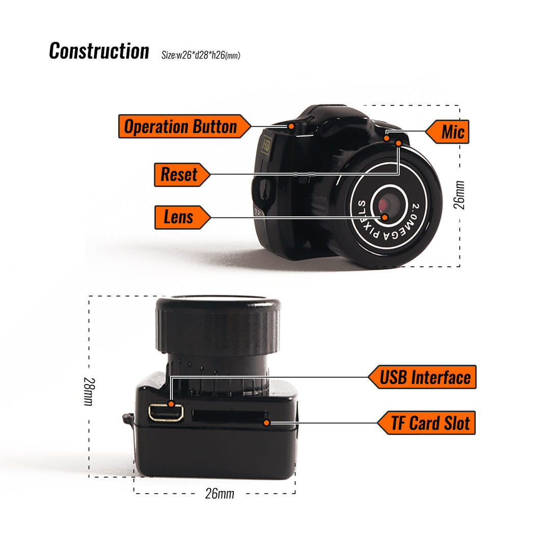 Digital Compact Mini Video Camera