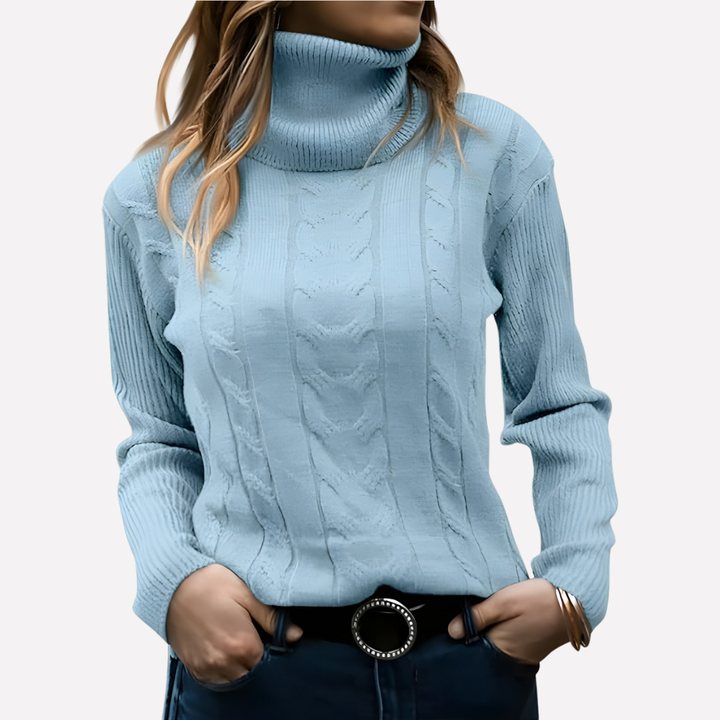 Women’s Turtleneck Pullover – Relaxed Everyday Style