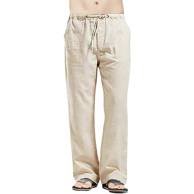 Lino – Breathable Linen Men's Pants with Oversized Fit