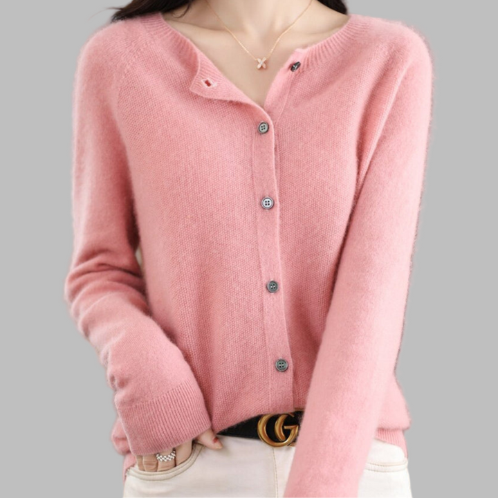 Women’s O-Neck Cardigan