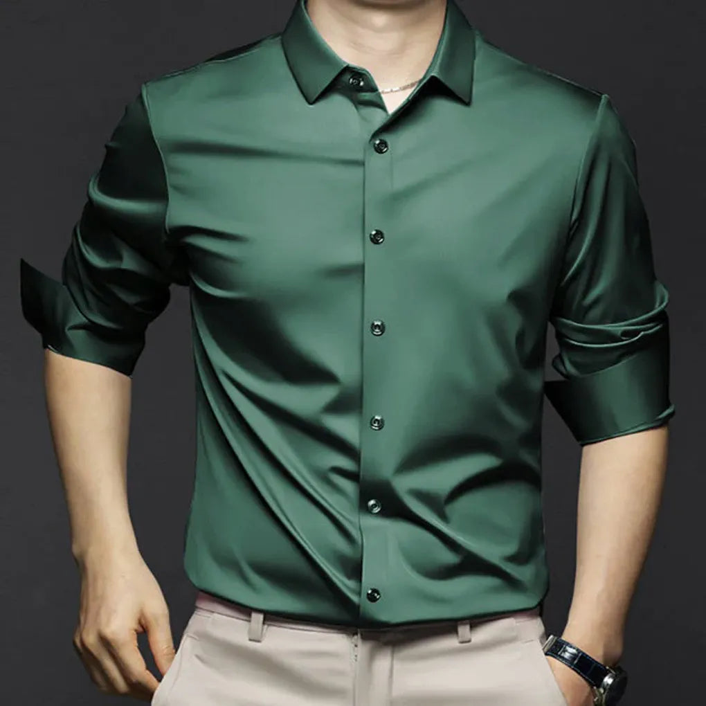 Men’s Wrinkle-Free Shirt – Stylish and Low-Maintenance