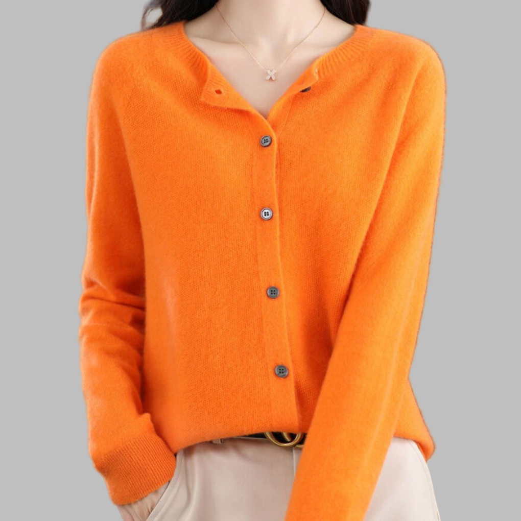 Women’s O-Neck Cardigan