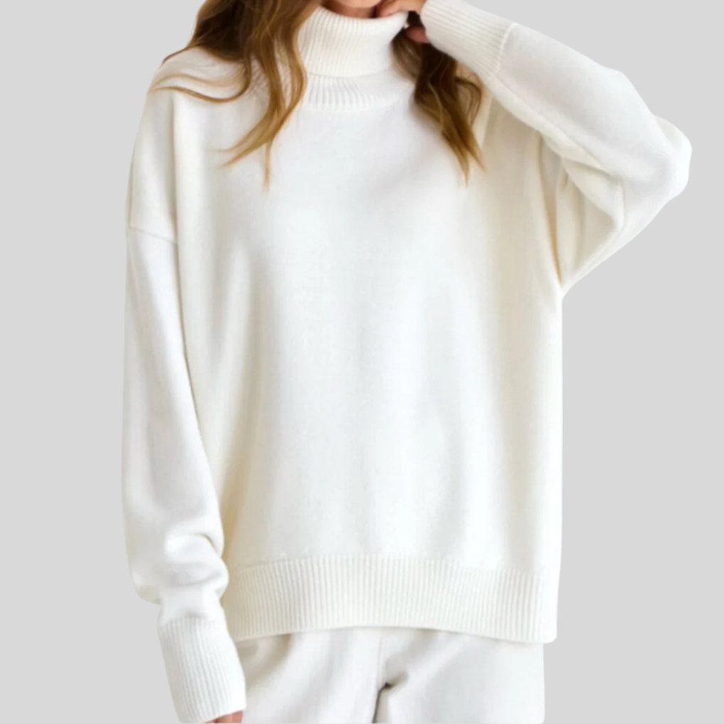 Modern Rollneck Sweater for Women – Elevated Cold-Weather Layer