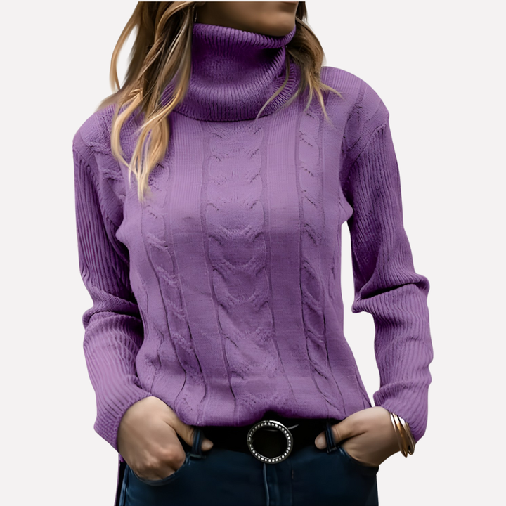 Women’s Turtleneck Pullover – Relaxed Everyday Style