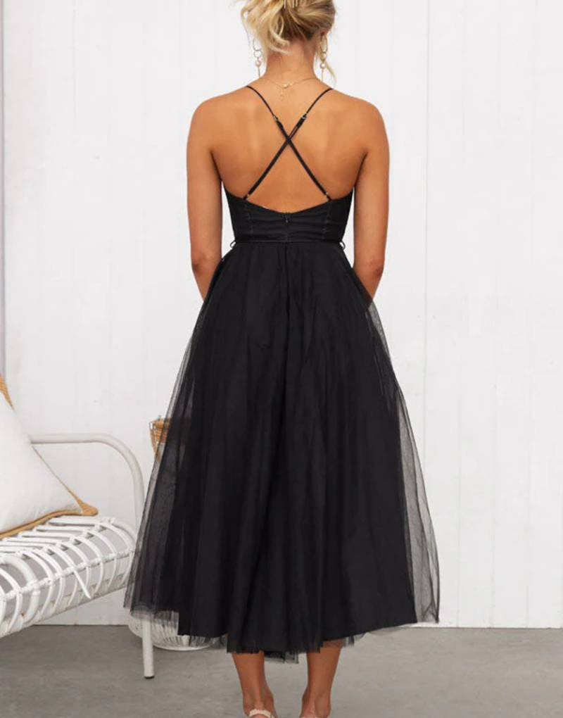 Women’s Lightweight Sleeveless Maxi Dress with V‑Neck