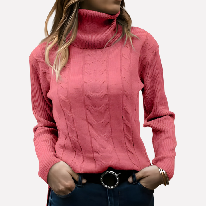 Women’s Turtleneck Pullover – Relaxed Everyday Style