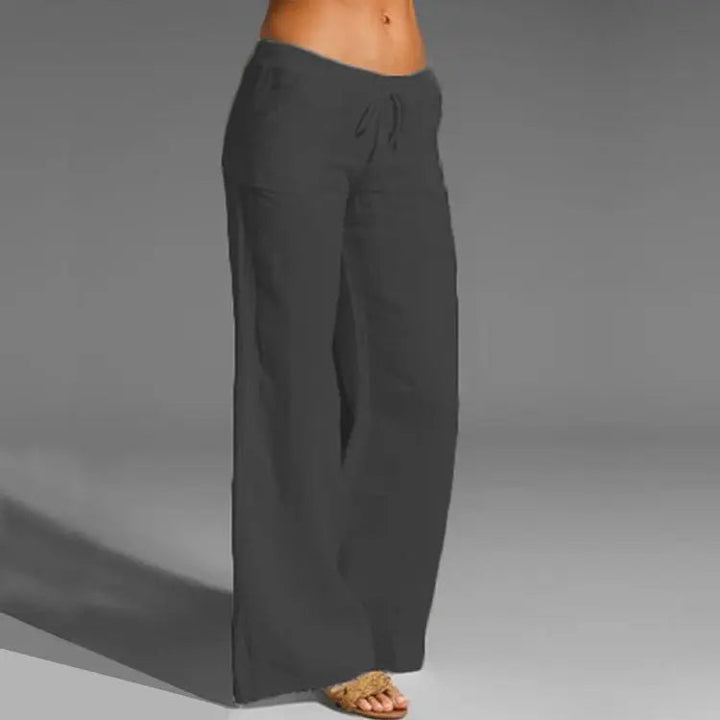 Women's Linen comfortable Loose Summer Trousers Effortless Cool for Warm-Weather Days