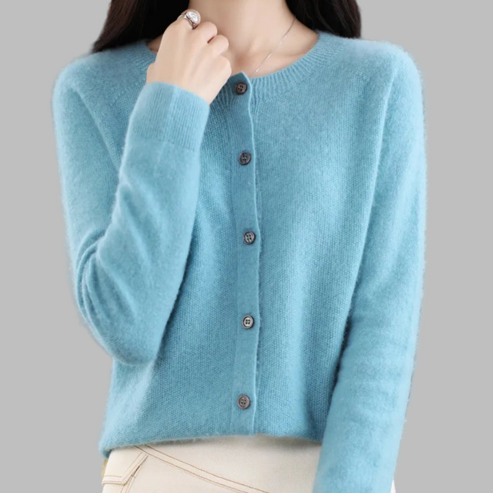 Women’s O-Neck Cardigan