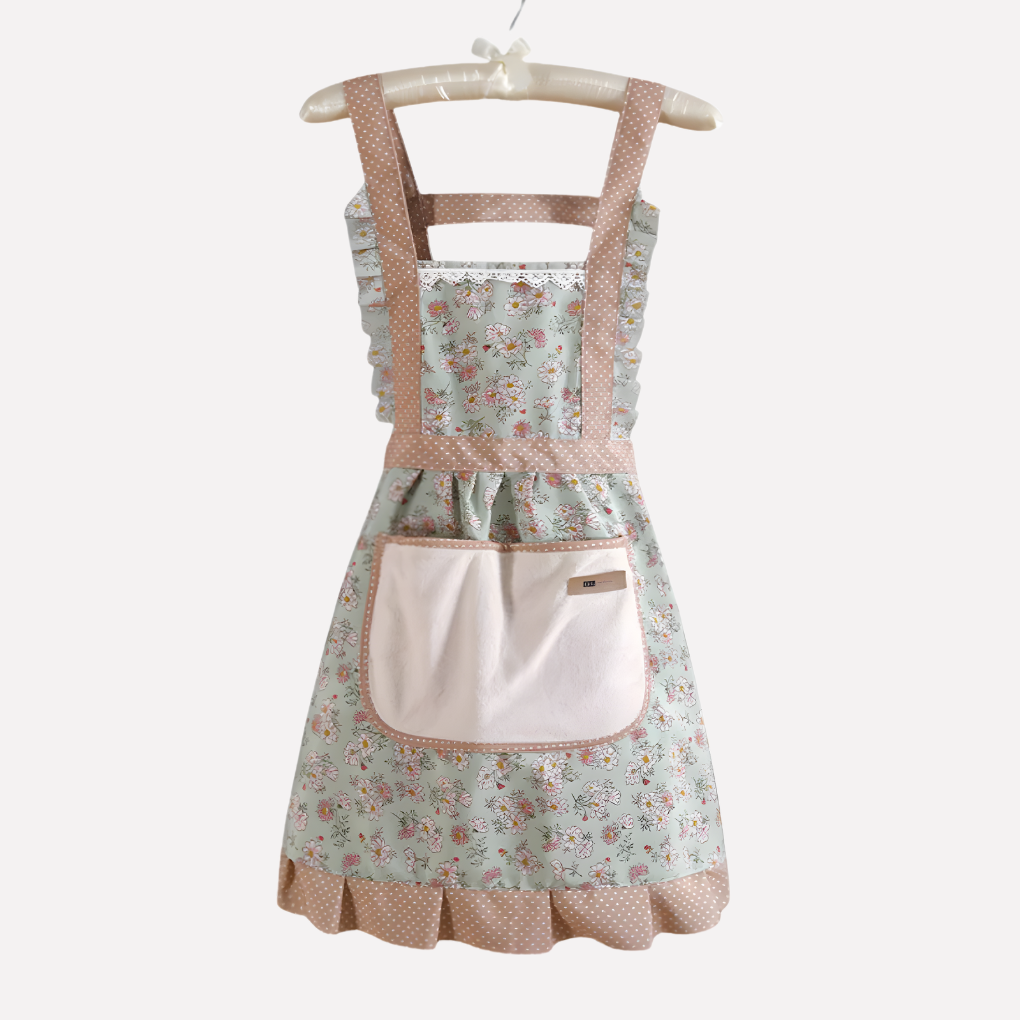 Floral Kitchen Apron