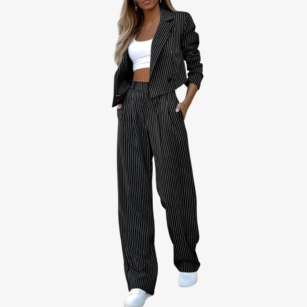 Two-Piece Women's Suit Effortless Elegance Perfectly Paired