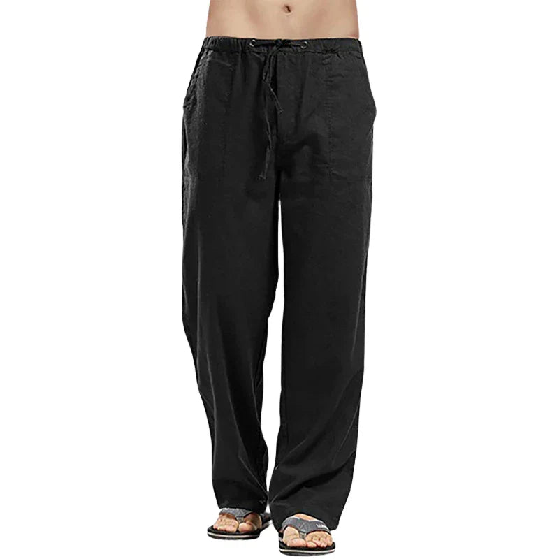 Lino – Breathable Linen Men's Pants with Oversized Fit