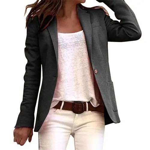 Kendra – Women's Casual Work Blazer | Long Sleeve