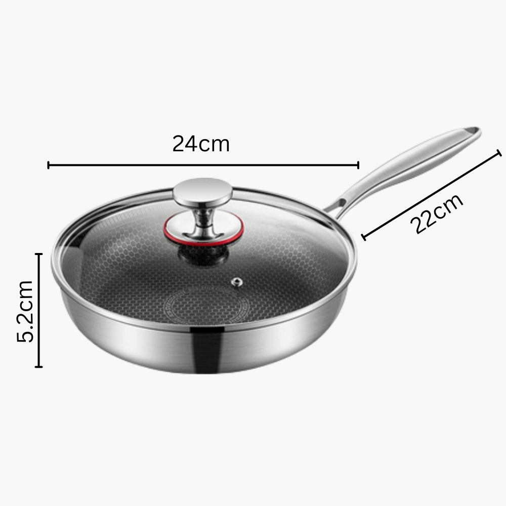 Stainless Steel Titan Frying Pan