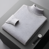 High-Quality Men’s Fine Wool-like Turtleneck Sweater