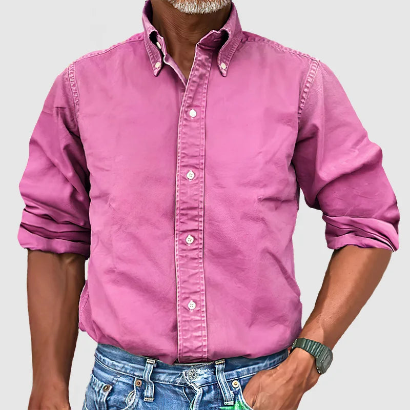 Classic Men's Long-Sleeve Shirt