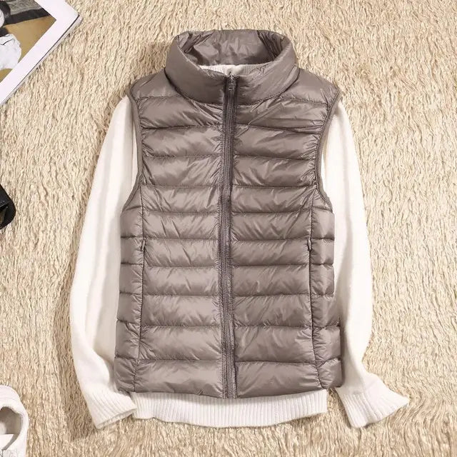 Women's Ultra Light Down Vest Warm & Lightweight