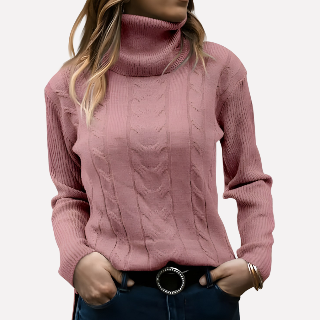 Women’s Turtleneck Pullover – Relaxed Everyday Style