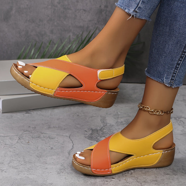 Colorful Bold Platform Sandals