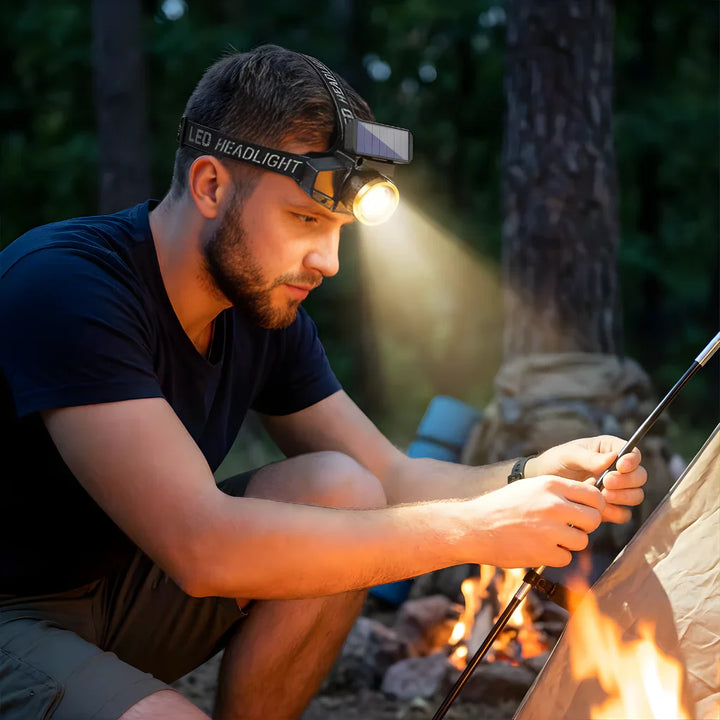 Solar Headlamp