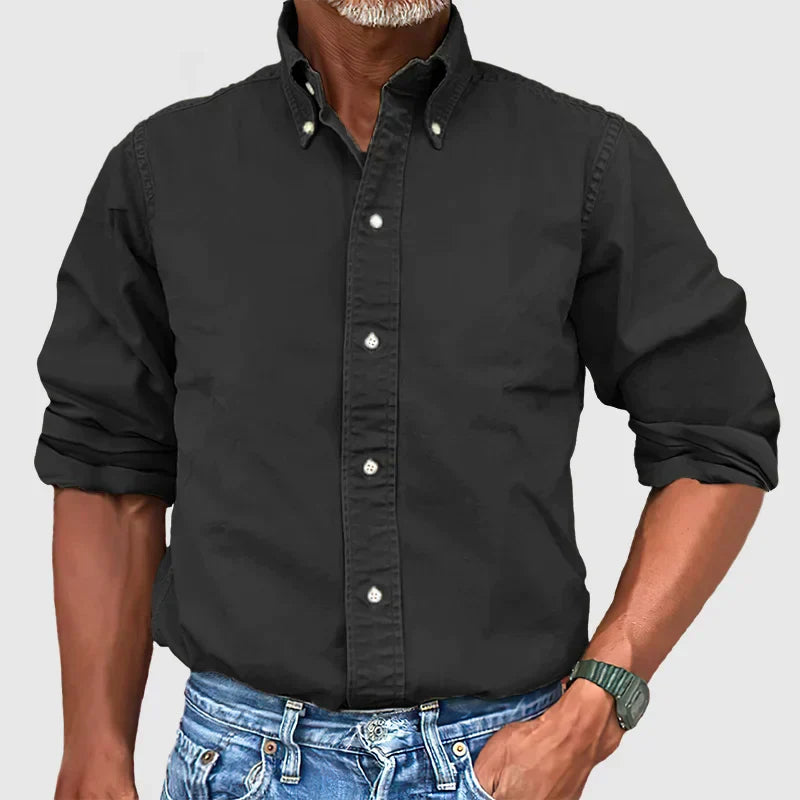 Classic Men's Long-Sleeve Shirt