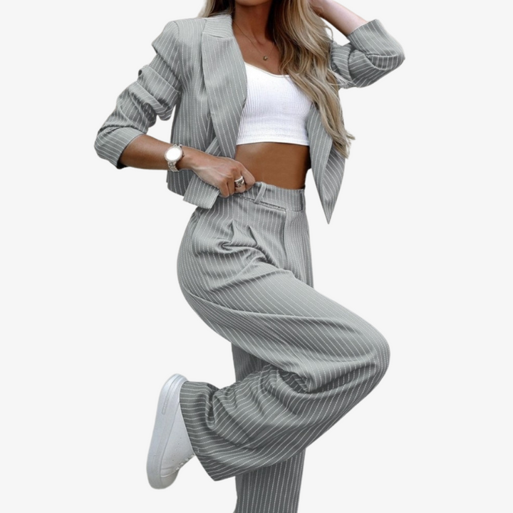 Two-Piece Women's Suit Effortless Elegance Perfectly Paired