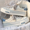 Platform Canvas Sneakers
