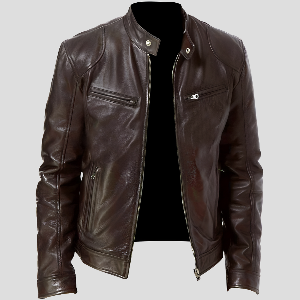 Classic Leather Jacket for Men
