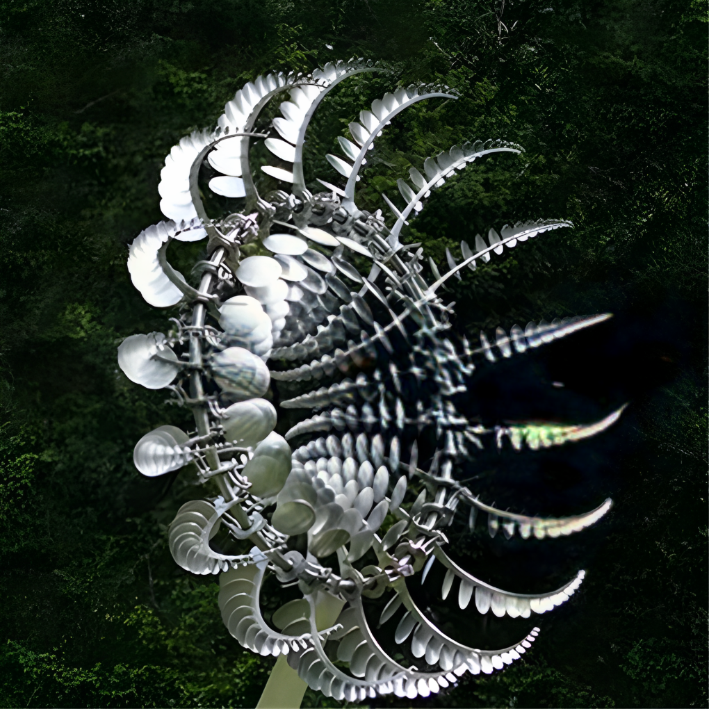 New Anti-Rust Magical Metal Windmill