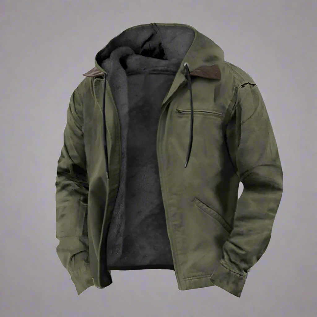 Classic Hooded Jacket for Men