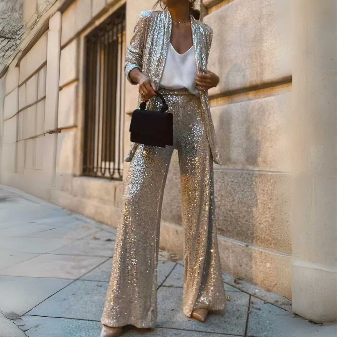 Sparkling Cardigan Elegant Holiday Style