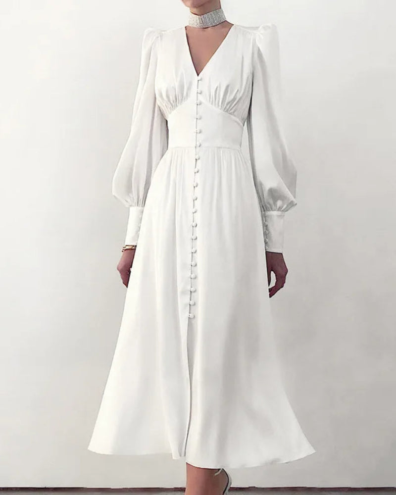 Elegant Satin V-Neck Maxi Dress for Women Timeless Elegance with a Modern Touch