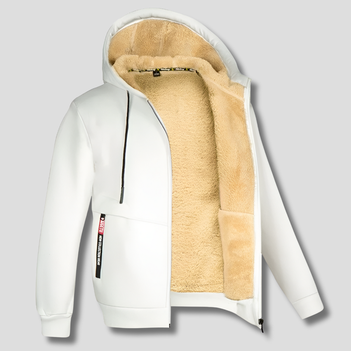 Men’s Fleece Pullover with Fur Lining