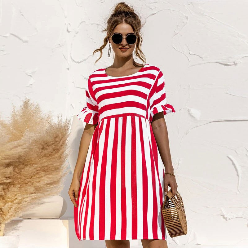 Elegant Maxi Dress with Long Sleeves