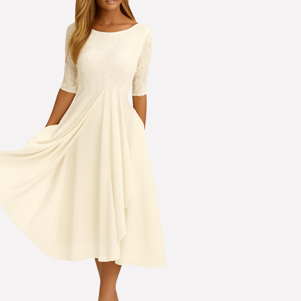 Women’s Maxi Dress with Lace