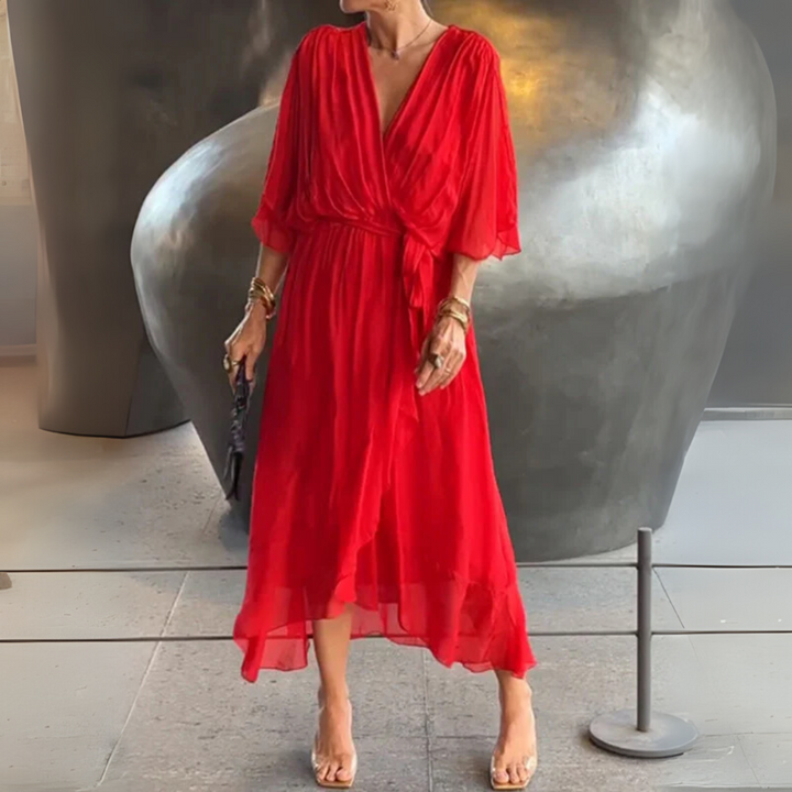 Women’s Elegant Lightweight Wrap Dress