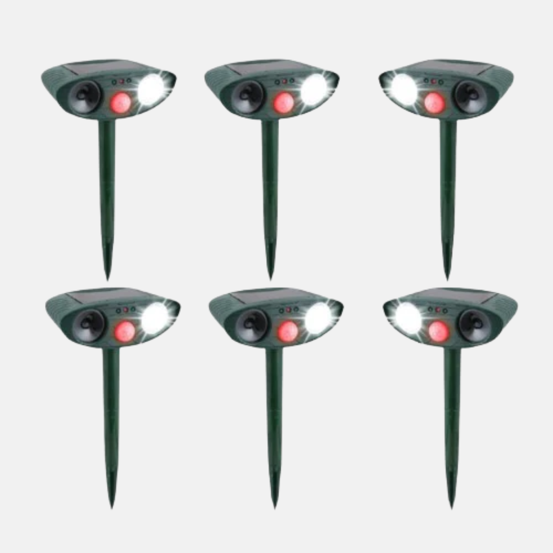 Ultrasonic Chipmunk Repeller and Solar Powered