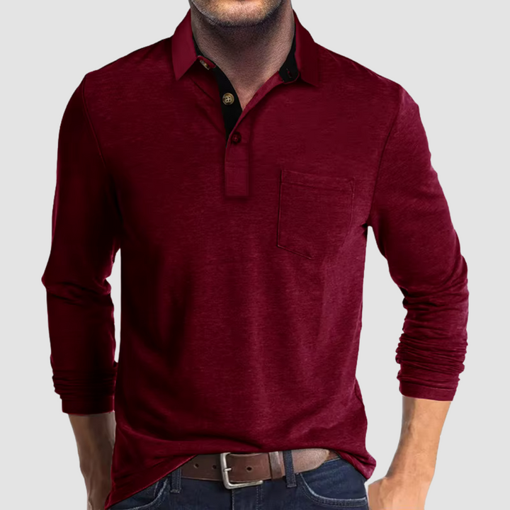 Trendy Men's Polo Shirt