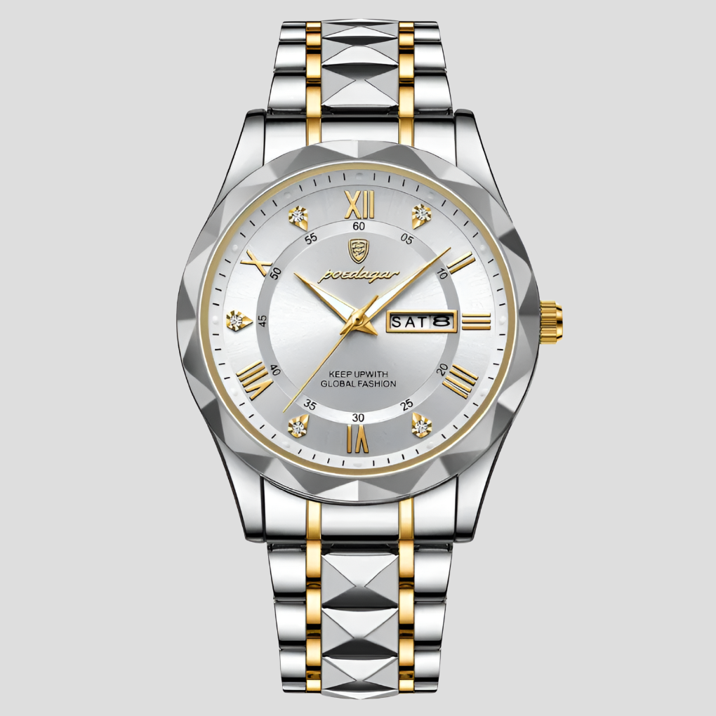 Everyday Business Wear Luxury Men’s Stainless Steel Watch