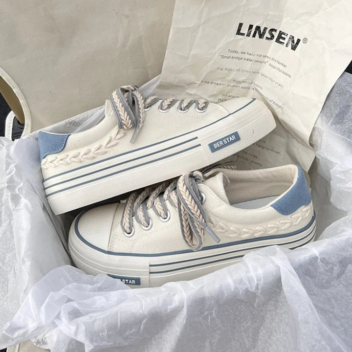 Platform Canvas Sneakers