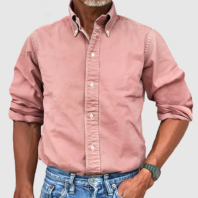 Classic Men's Long-Sleeve Shirt