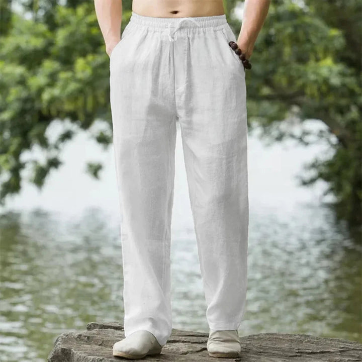 Men's Linen Beach Pants for Effortless Summer Comfort