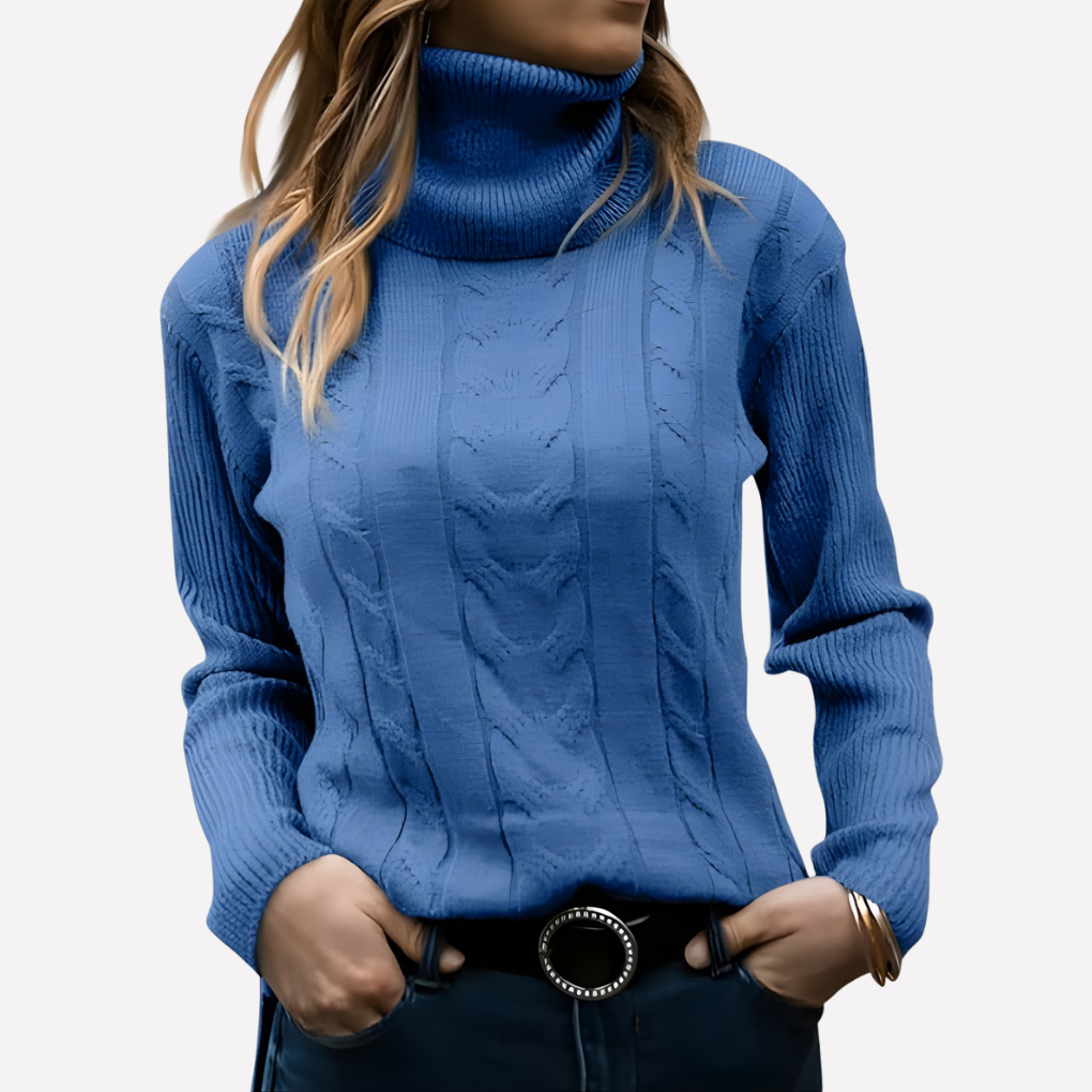 Women’s Turtleneck Pullover – Relaxed Everyday Style