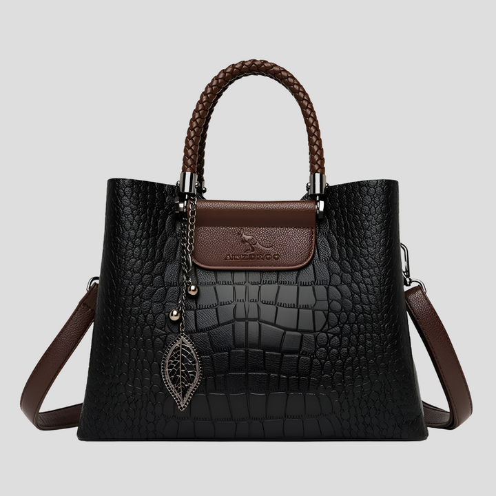 Lyudmila - Luxe Teak Handbag for women