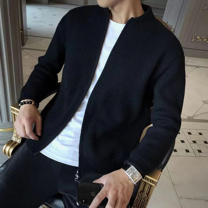 Warm and Stylish Knitted Men's Cardigan