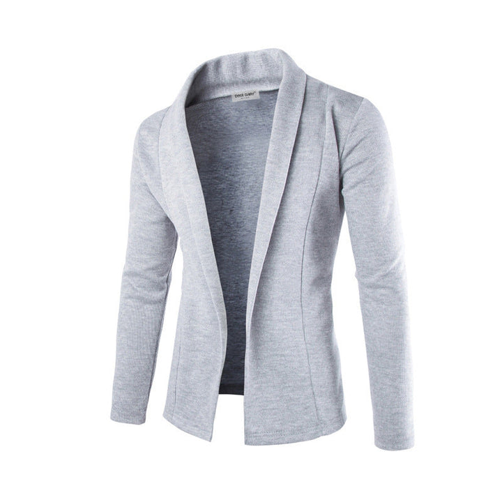 Ladies elegant cardigan with modern cut and large lapels Lune London