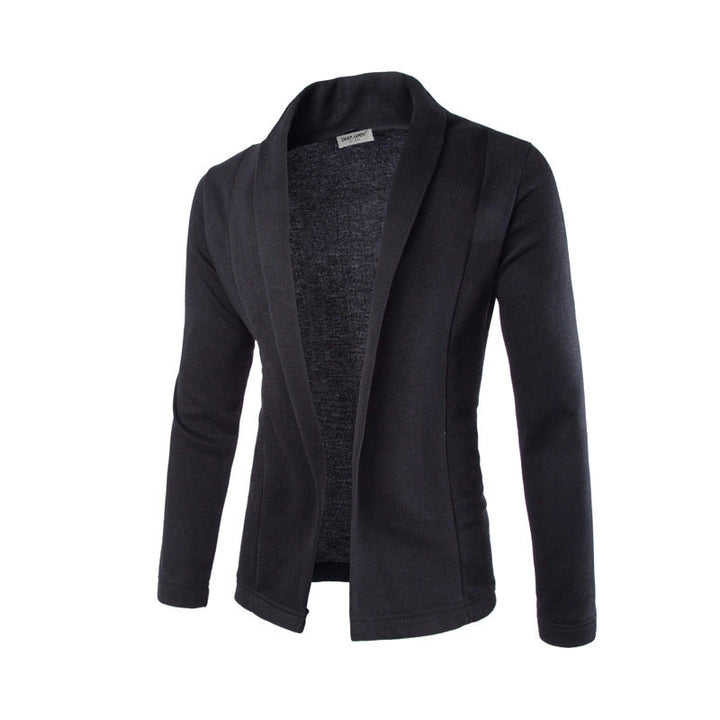 Ladies elegant cardigan with modern cut and large lapels Lune London