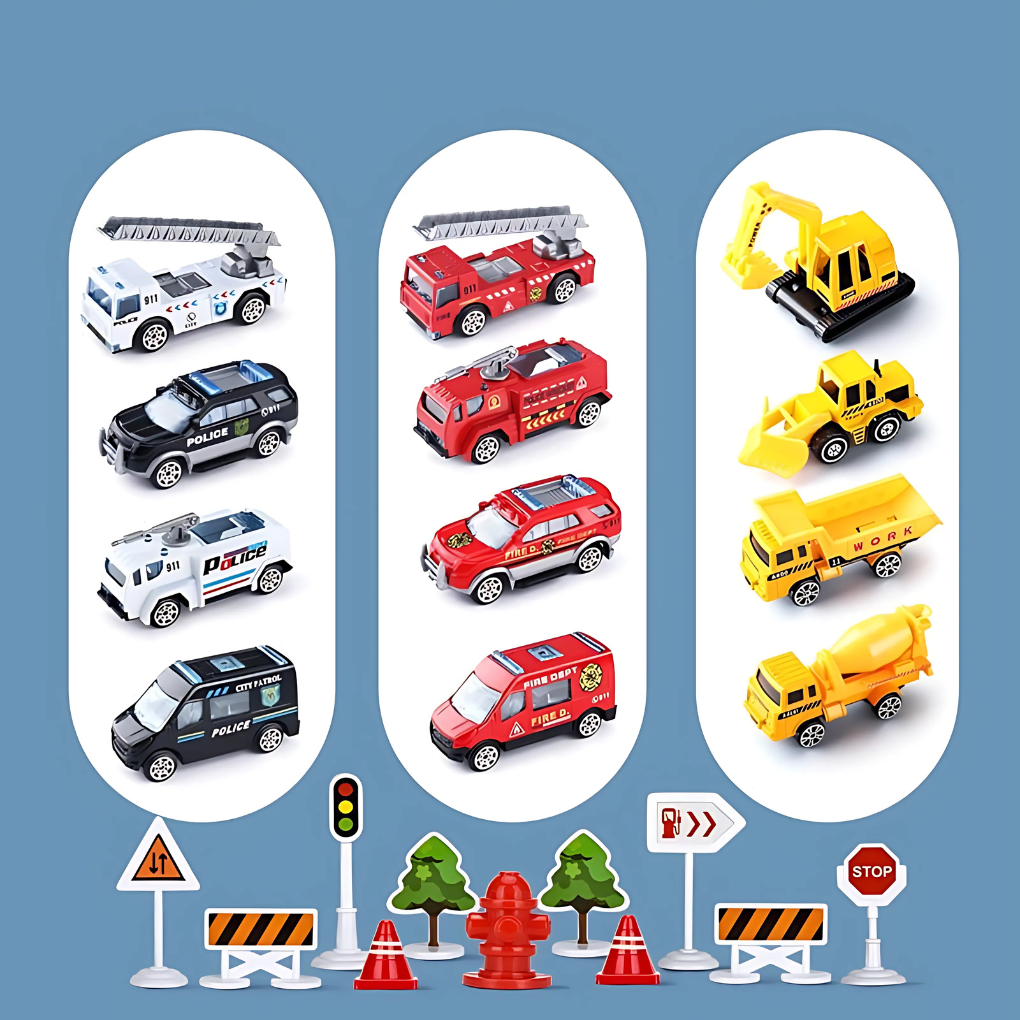 Deformable Storage Passenger Plane Toy