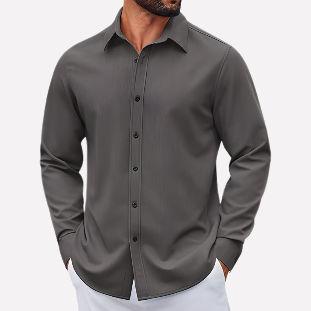 Men’s Casual Button‑Down Shirt