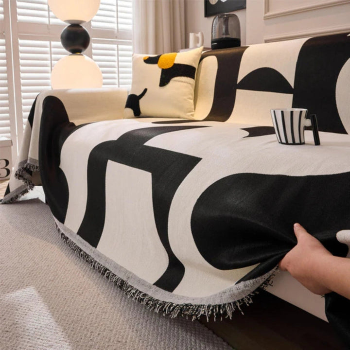 Modern Geometric  Sofa Cover