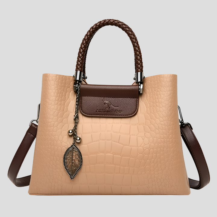 Lyudmila - Luxe Teak Handbag for women